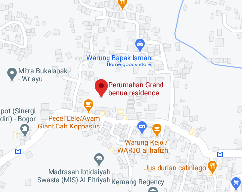 Grand Benua Residence Maps